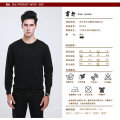 Men′s Yak Wool/Cashmere Round Neck Long Sleeve Sweater/Clothing/Garment/Knitwear